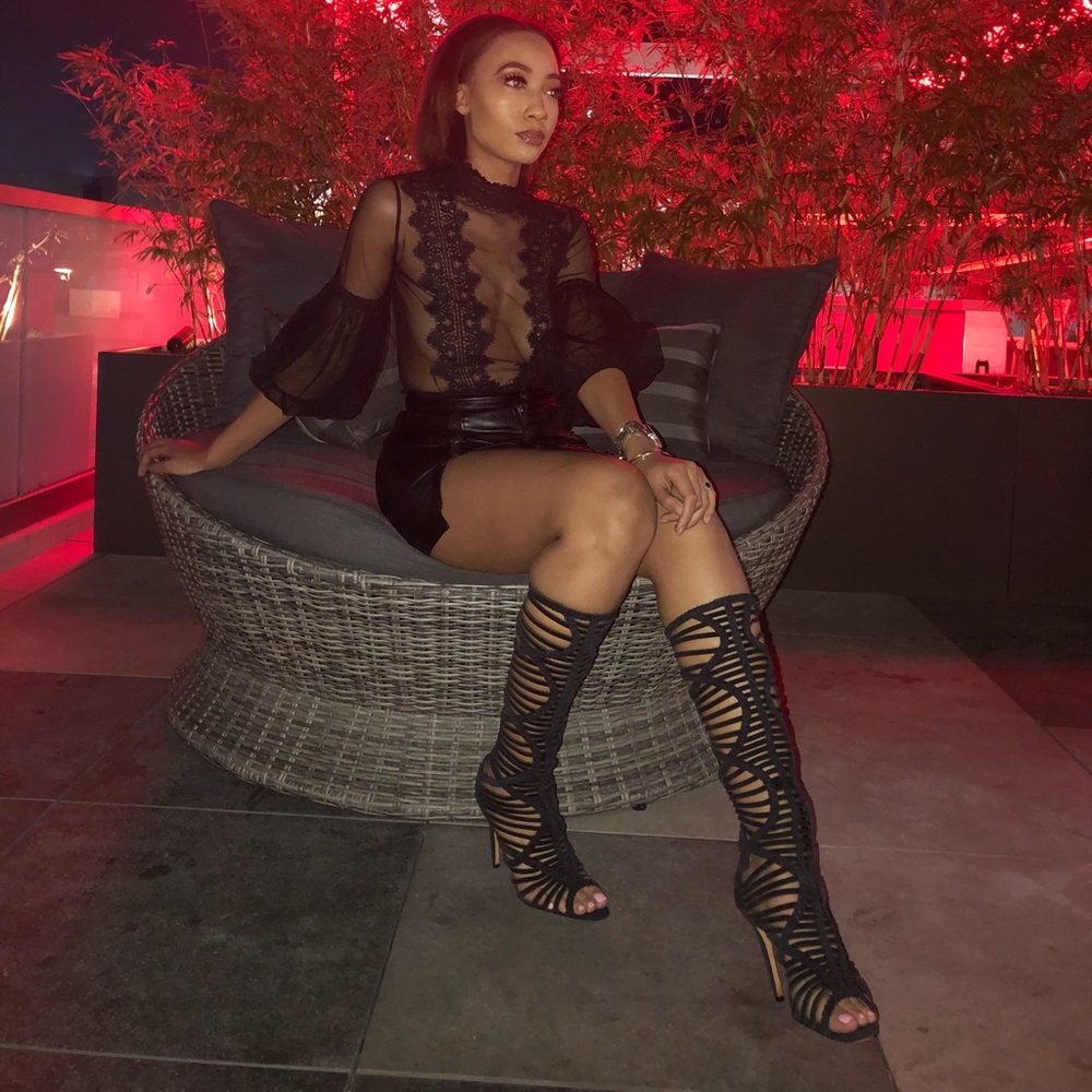 Black Fashion Nova Set - Picture 2 of 2